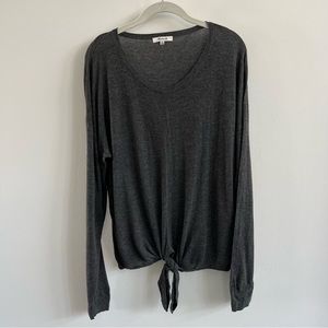 Madewell Tie Front Sweater